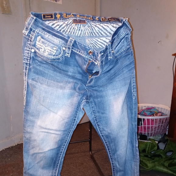 Women's Rock Revival Jeans Size 31 - Picture 4 of 4